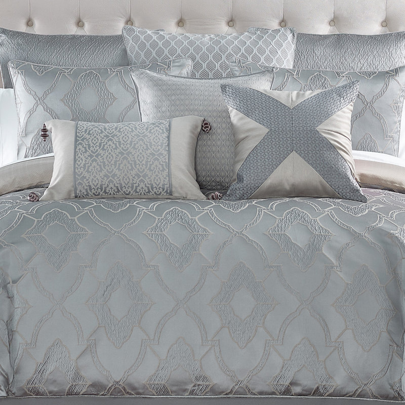 Waterford Bedding Augustus Seafoam Queen Comforter Set Wayfair